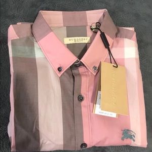 Authentic Burberry Button Shirt NWT